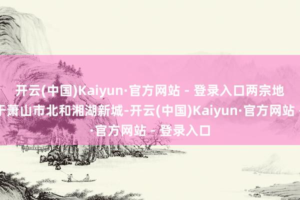 开云(中国)Kaiyun·官方网站 - 登录入口两宗地块区别